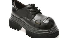 Pantofi GRYXX negri, 6912, din piele naturala