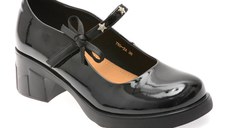 Pantofi GRYXX negri, 789, din piele naturala lacuita