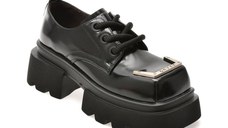 Pantofi GRYXX negri, 8502, din piele naturala