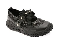 Pantofi GRYXX negri, AC2011, din material textil - 1