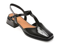 Pantofi GRYXX negri, E419, din piele naturala lacuita - 1