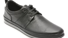 Pantofi GRYXX negri, M6819, din piele naturala