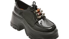 Pantofi GRYXX negri, M902, din piele naturala lacuita