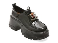 Pantofi GRYXX negri, M902, din piele naturala lacuita - 1