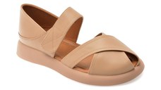 Pantofi GRYXX nude, 1098C22, din piele naturala