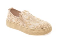 Pantofi GRYXX nude, 503, din material textil - 1