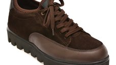 Pantofi maro GRYXX 13293 din piele intoarsa