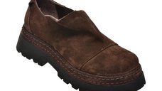 Pantofi maro GRYXX 1767179 din piele intoarsa