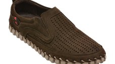 Pantofi maro GRYXX 7117908 din nabuc