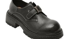 Pantofi negri GRYXX model 3577 din piele naturala