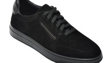 Pantofi sport barbatesti GRYXX BF640 negri din piele intoarsa