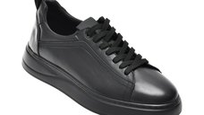 Pantofi sport barbatesti GRYXX HRZ1995, negri, din piele naturala
