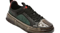 Pantofi sport barbati GRYXX 10881, negri, din piele naturala