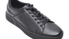 Pantofi sport barbati GRYXX 63677, negri, din piele naturala