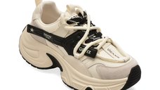 Pantofi sport dama GRYXX 8908, albi, din piele naturala