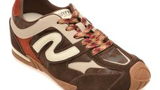 Pantofi sport de dama GRYXX 11761, maro, din piele ecologica