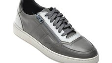Pantofi sport gri GRYXX BF1200 din piele naturala pentru barbati