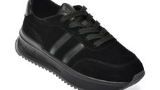 Pantofi sport GRYXX 187082 negri din piele intoarsa pentru femei