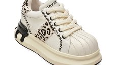 Pantofi sport GRYXX 211915 albi din piele naturala pentru femei