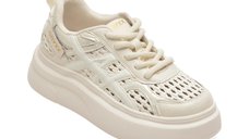 Pantofi sport GRYXX 25260 albi din piele naturala pentru femei
