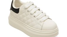 Pantofi sport GRYXX 70678, albi, din piele naturala pentru dama