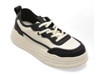 Pantofi sport GRYXX alb-negru, 2805, din piele naturala - 1