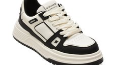Pantofi sport GRYXX alb-negru, 30880, din piele naturala