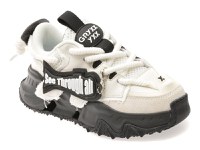 Pantofi sport GRYXX alb-negru, 351216, din material textil - 1
