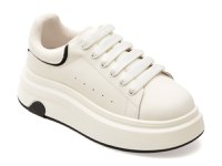 Pantofi sport GRYXX alb-negru, 5213, din piele naturala - 1