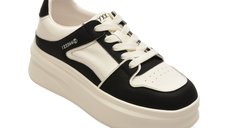 Pantofi sport GRYXX alb-negru 66182 din piele naturala