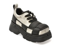 Pantofi sport GRYXX alb-negru, 6882, din piele naturala - 1