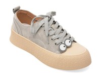 Pantofi sport GRYXX albastri, 24997, din nabuc - 1