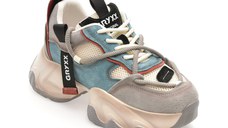 Pantofi sport GRYXX albastri, 3281, din material textil si piele naturala