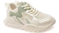 Pantofi sport GRYXX albi, 106, din material textil si piele naturala