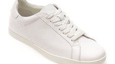 Pantofi sport GRYXX albi, 1355G11, din piele naturala