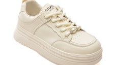 Pantofi sport GRYXX albi, 1701, din piele naturala