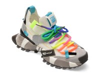 Pantofi sport GRYXX albi, 18159, din material textil - 1