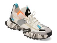 Pantofi sport GRYXX albi, 18159, din material textil - 1