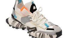 Pantofi sport GRYXX albi, 18159, din material textil