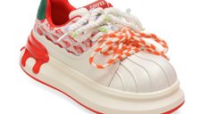 Pantofi sport GRYXX albi, 212919, din piele naturala