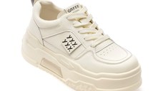 Pantofi sport GRYXX albi, 2315, din piele naturala