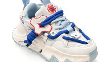 Pantofi sport GRYXX albi, 24126, din material textil