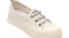 Pantofi sport GRYXX albi, 24992, din piele naturala