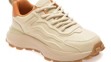 Pantofi sport GRYXX albi, 251220, din piele ecologica