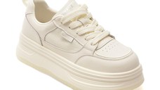 Pantofi sport GRYXX albi, 25166, din piele naturala
