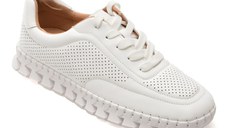 Pantofi sport GRYXX albi, 2519, din piele naturala