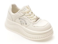 Pantofi sport GRYXX albi, 25C09, din piele ecologica - 1
