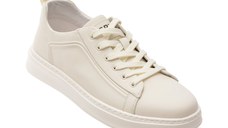 Pantofi sport GRYXX albi, 300166, din piele naturala