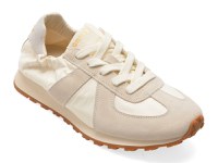 Pantofi sport GRYXX albi, 30591, din material textil si piele naturala - 1