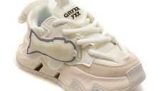 Pantofi sport GRYXX albi 351216 din material textil si piele naturala